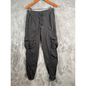 Lululemon Dance Studio Pants Womens Small Black Cargo Relaxed Fit